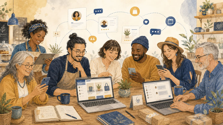 The GoodnessCities Marketplace — connecting businesses and communities